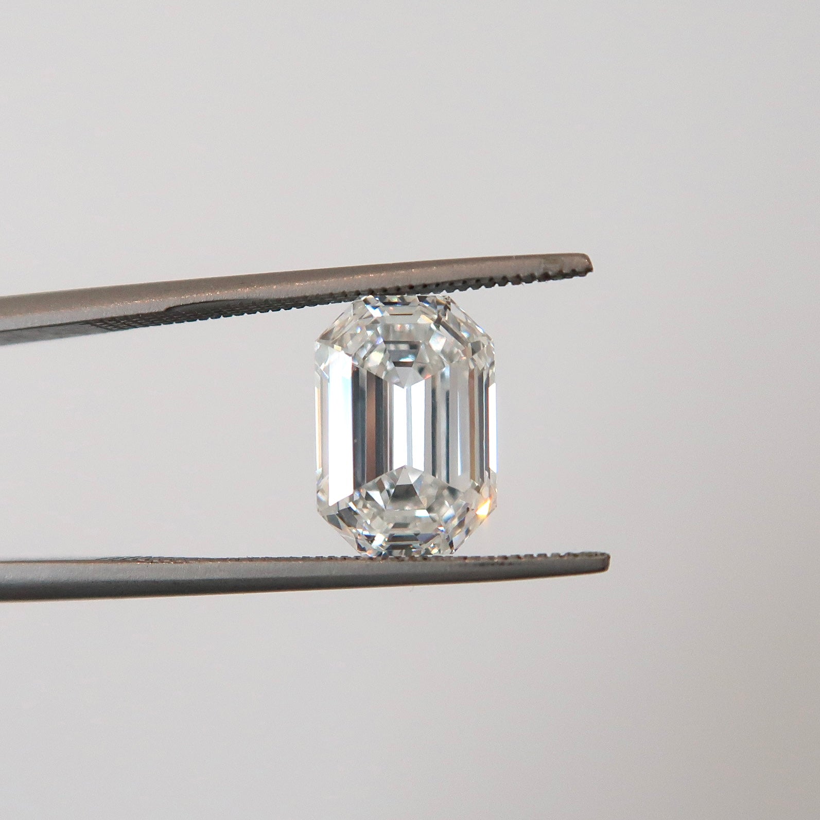 Lab Diamond - Modified Emerald 3.53 ct E VS1