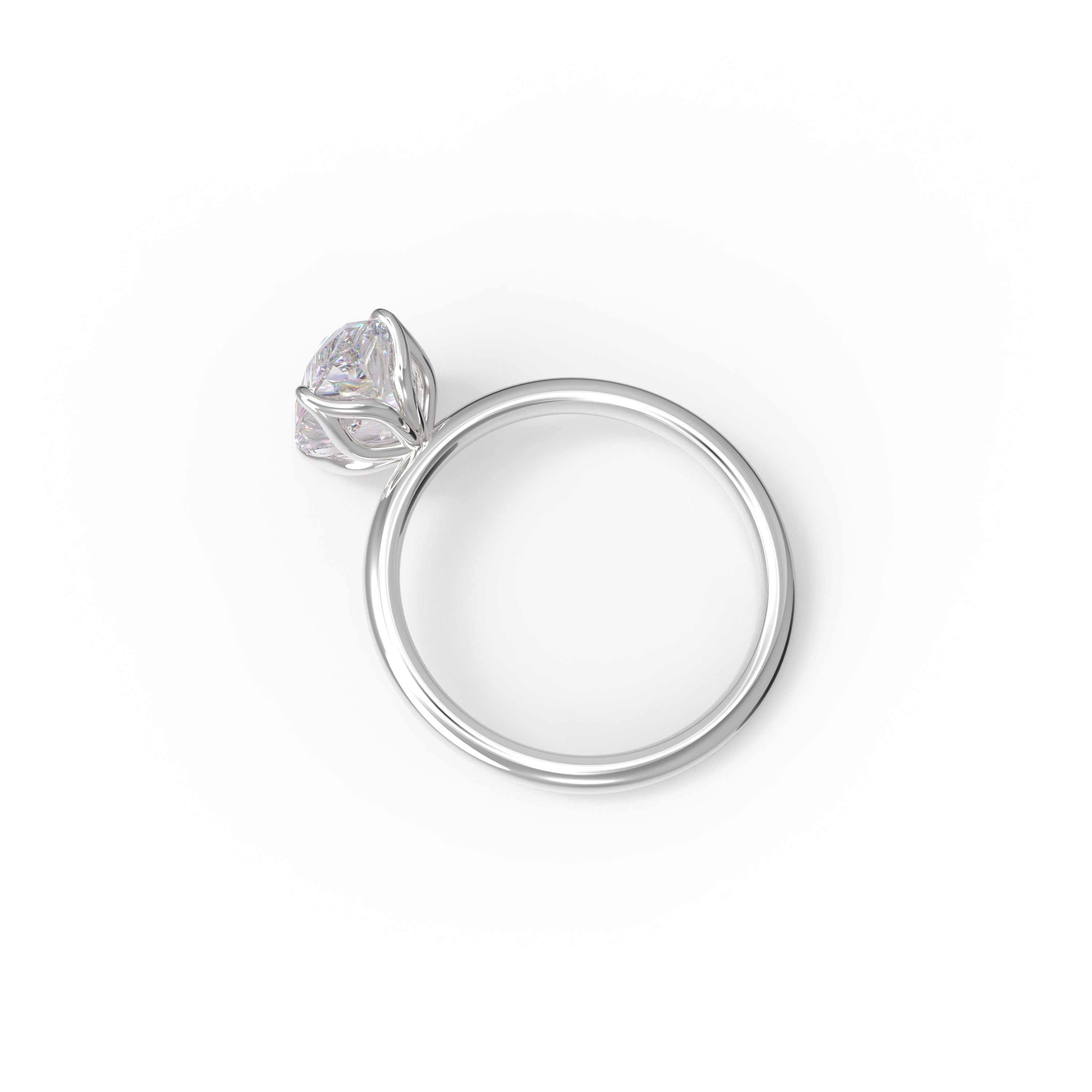 Petal 2025 prong solitaire