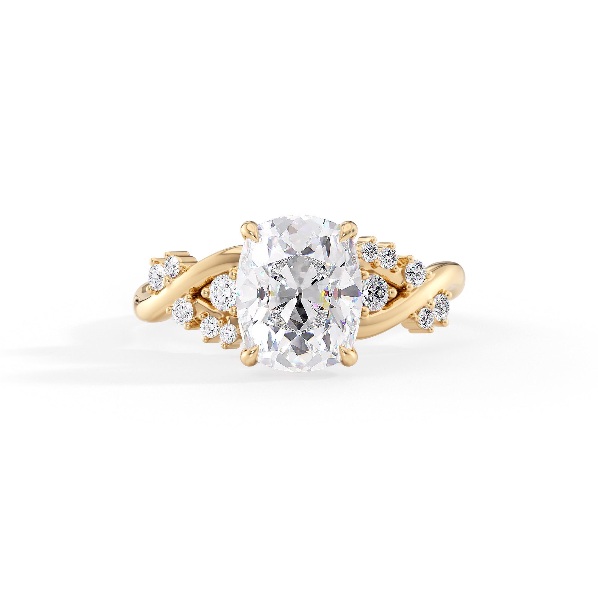 Oleander - Antique Cushion Cut